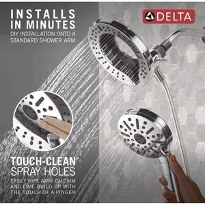 Delta 75655BL 6-Setting In2ition with ProClean - Chrome. NEW